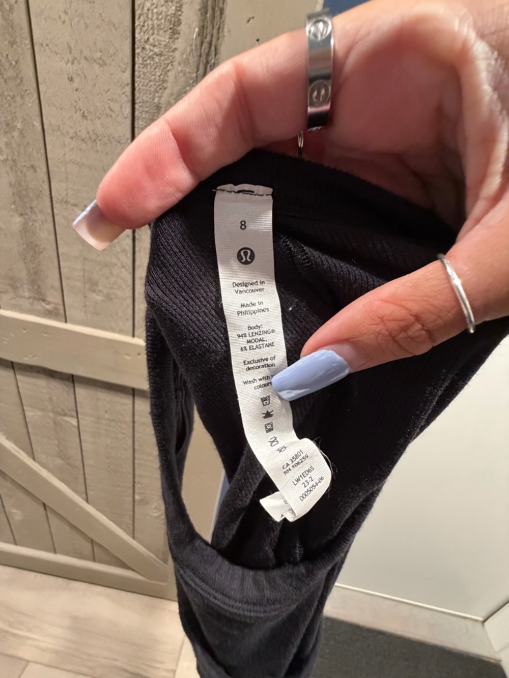Lululemon Hold Tight Ribbed Tank - Picture 3 of 5